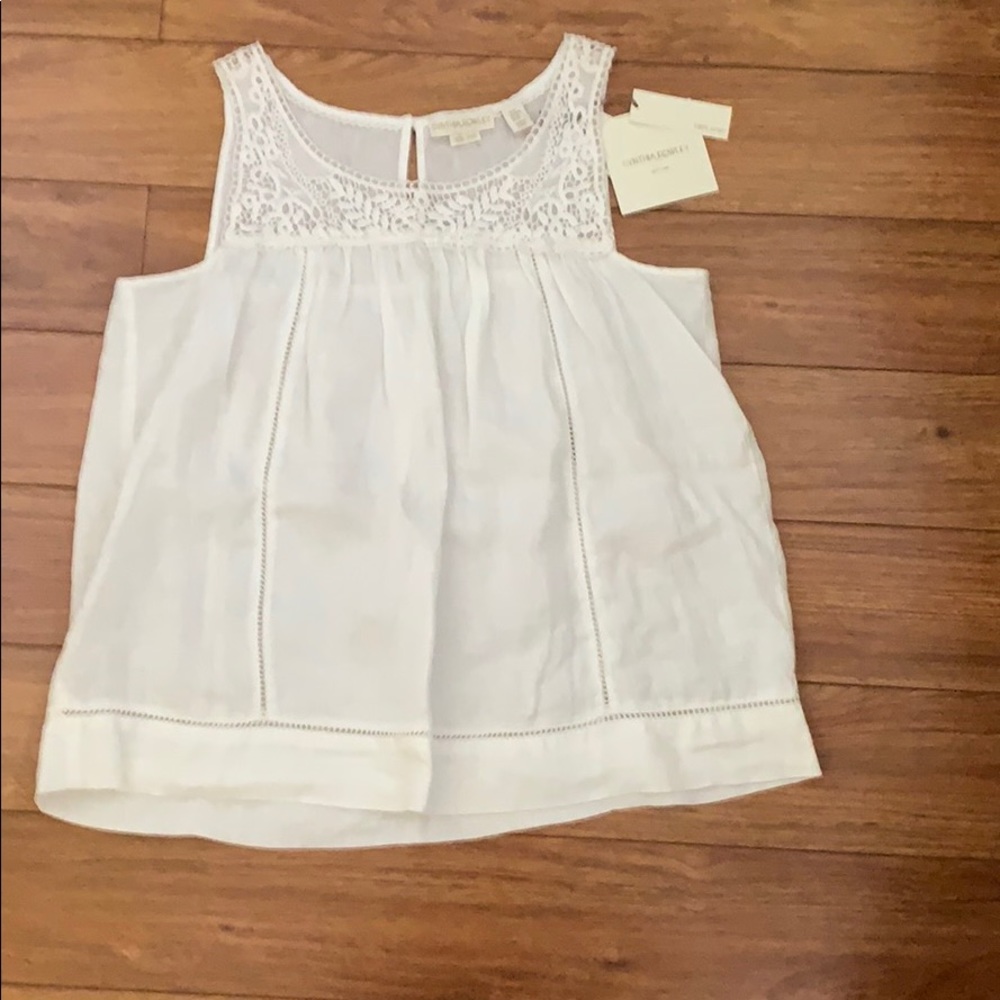 Linen tank